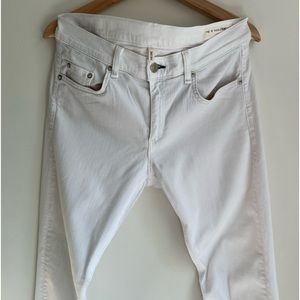 rag & bone skinny white jeans